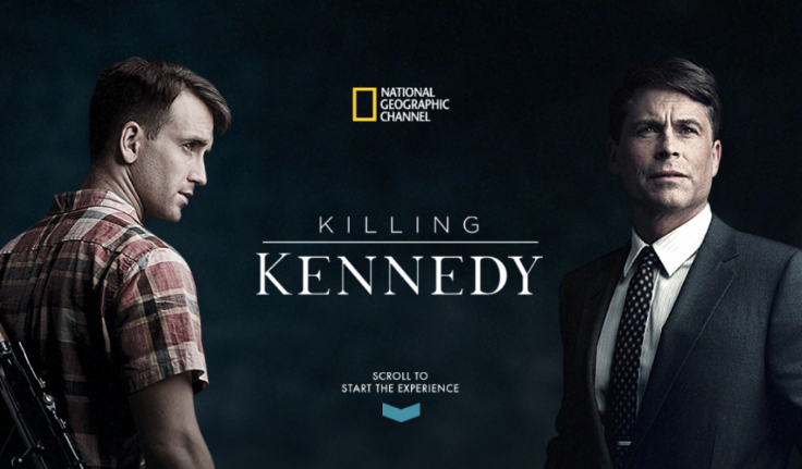 Killing Kennedy - interactive content example