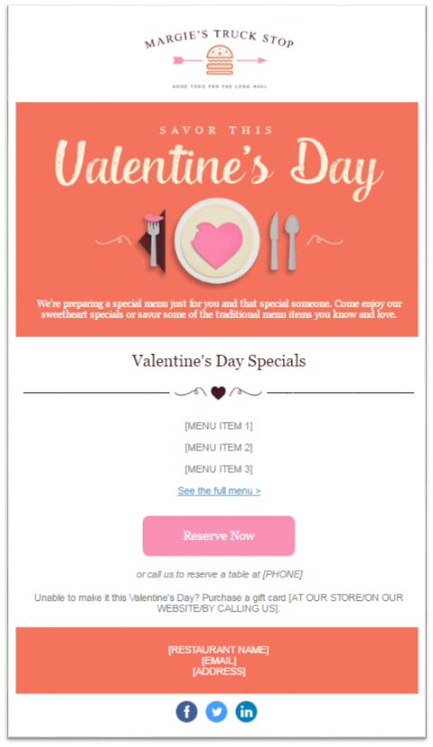 Valentines day email 4