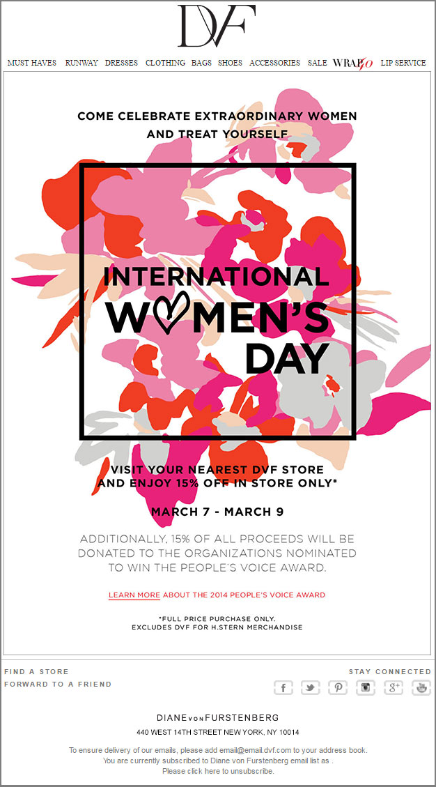 Womens Day Email_DVF