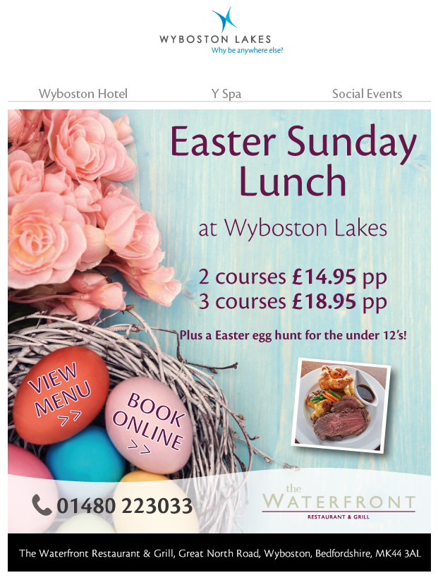 Wyboston Lakes Easter Email Example | Emailcenter