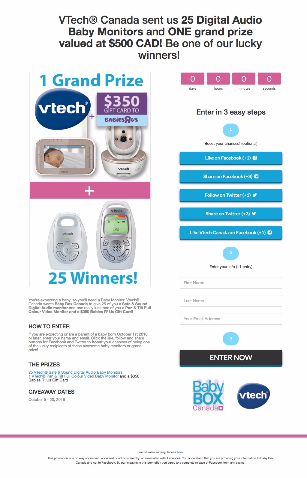 24 Amazing Facebook Giveaway Examples