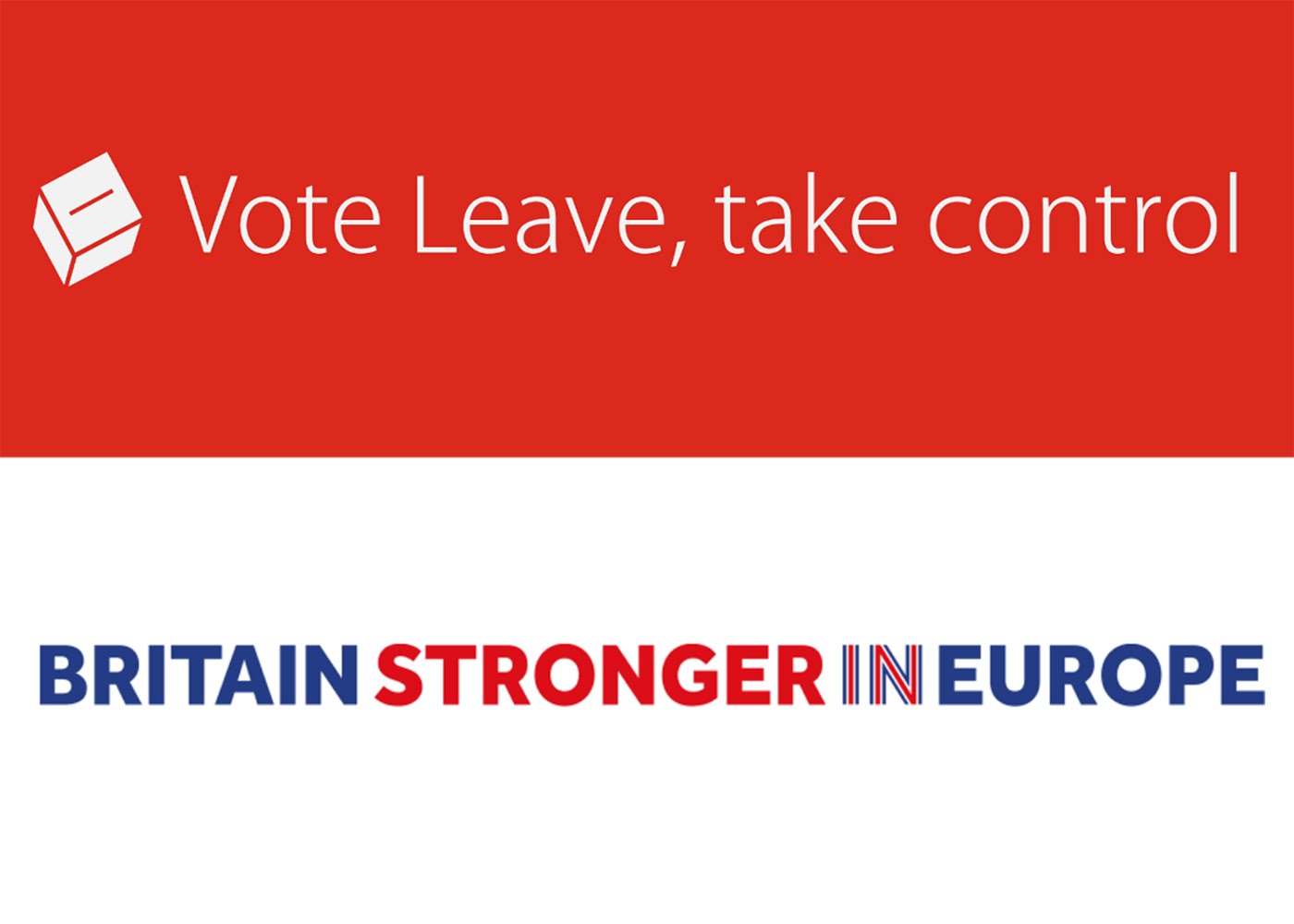 Official Brexit campaign slogans