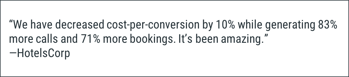 call conversions