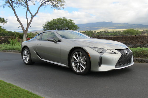 2018 Lexus LC 500h.