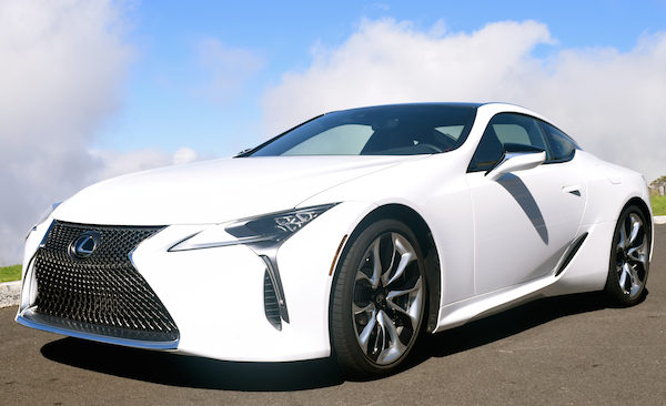 2018 Lexus LC 500.