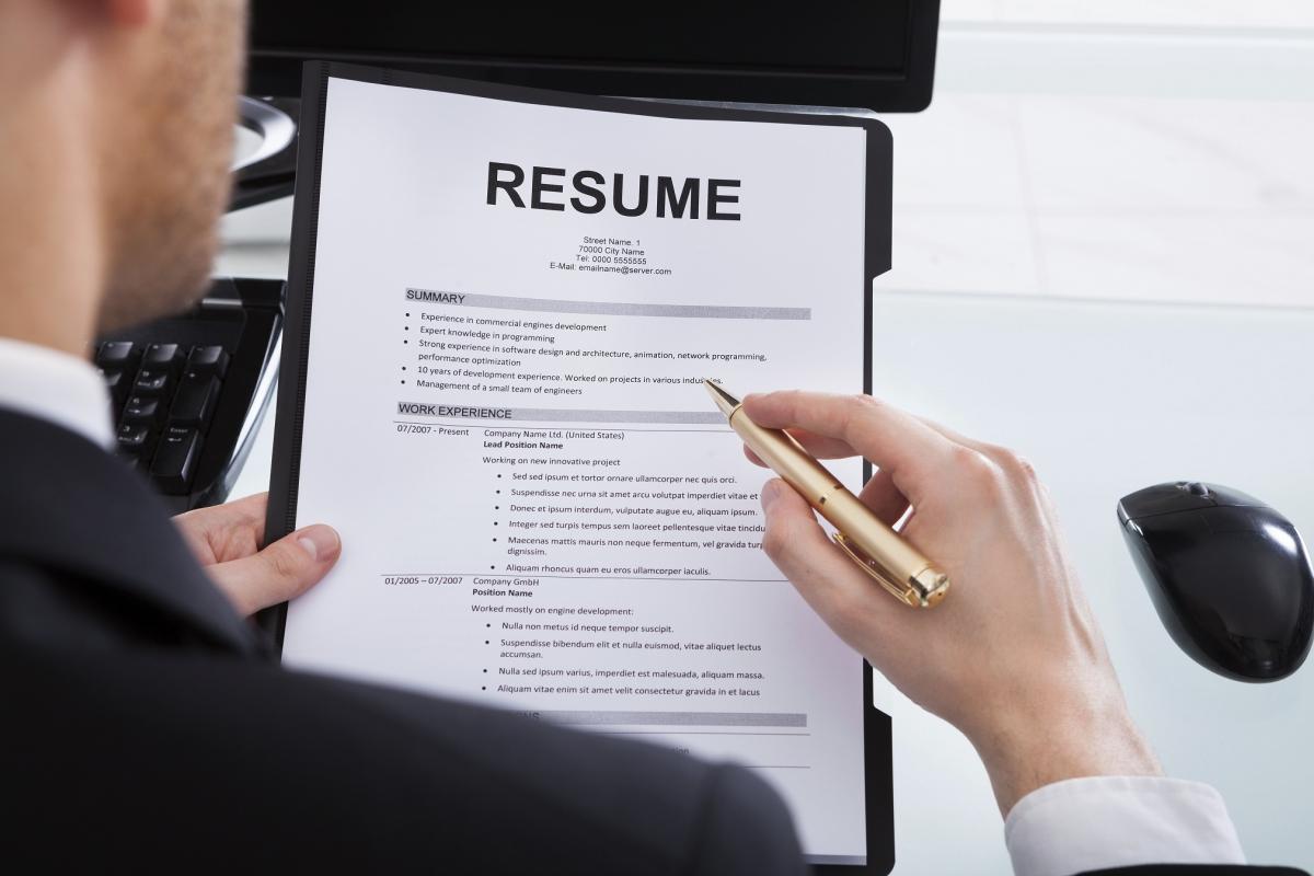 Take The Stress Out Of resume writing