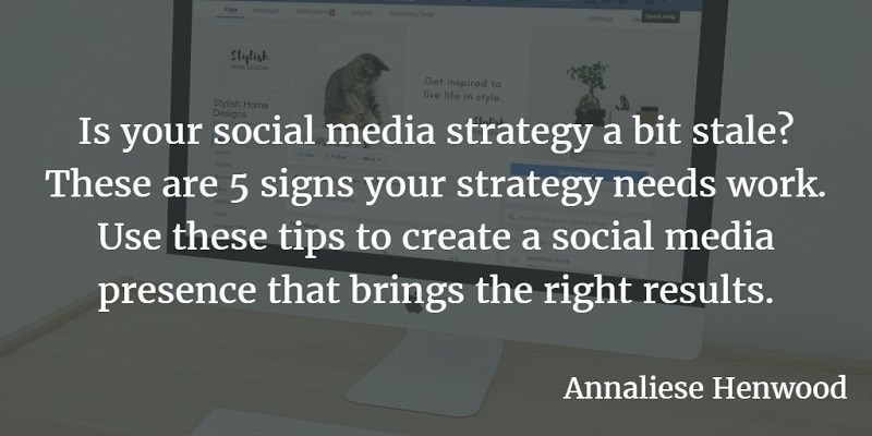 Social media strategy quote