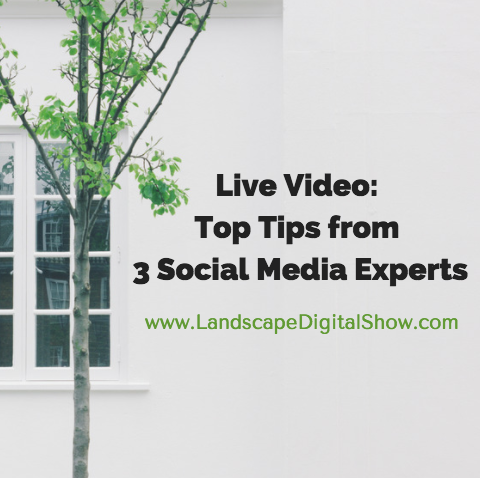 Live Video: Top Tips from 3 Social Media Experts