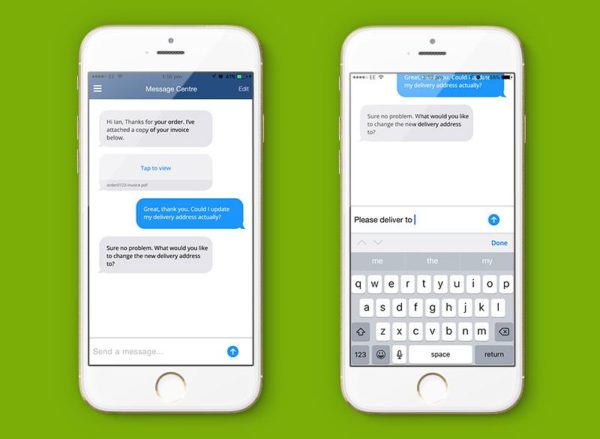 App Builder Messaging Centre