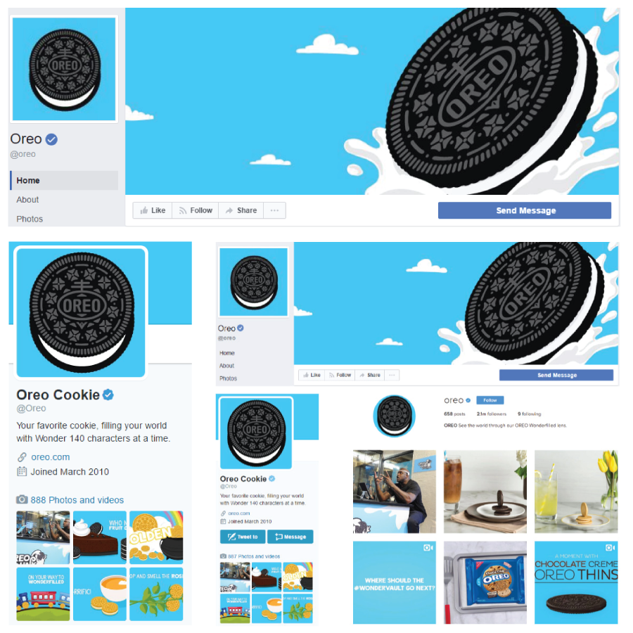 digital marketing social media branding example