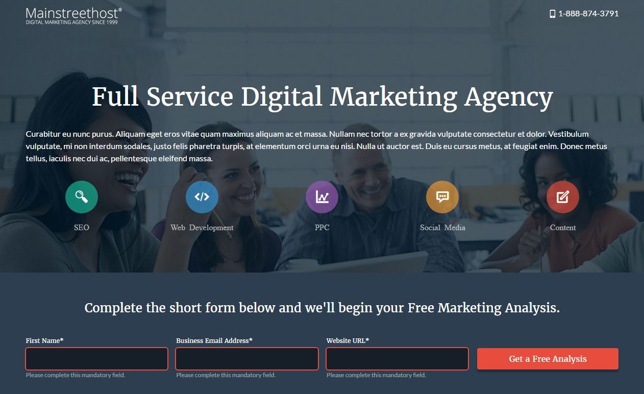 PPC Landing Page