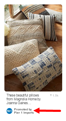 Sell on Pinterest -- Promoted Pins