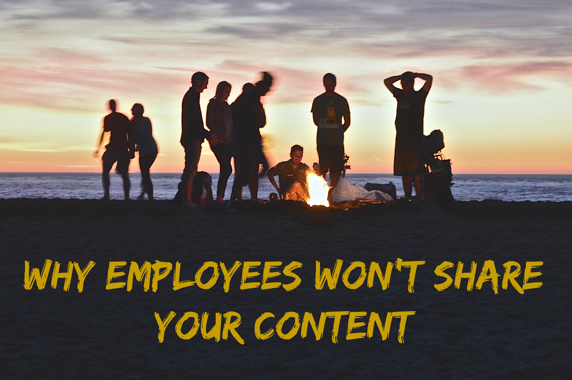 why employees wont share your content