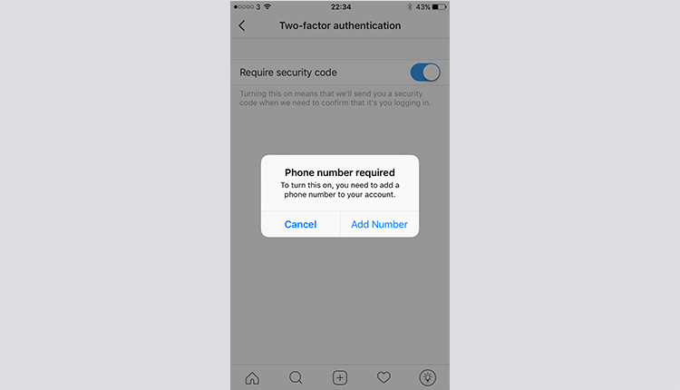 instagram-phone-number How To Enable Instagram Two-Factor Authentication
