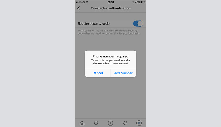 instagram-phone-number How To Enable Instagram Two-Factor Authentication