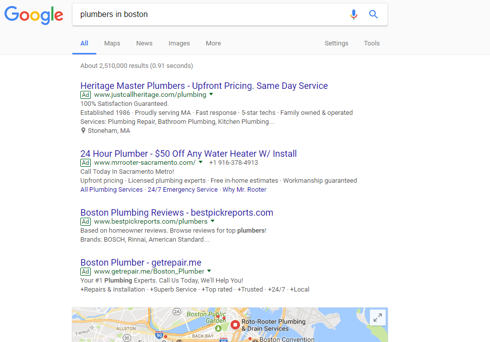 Search Results Plumbers