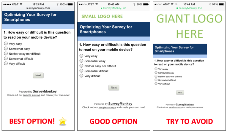 Surveymonkey survey design