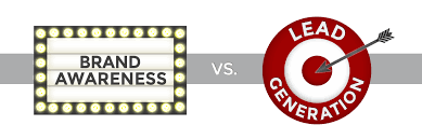 Brand Awareness vs Lead generation