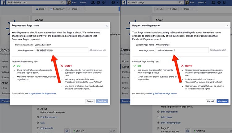 change-facebook-page-name | A Guide To Merging Facebook Pages In 4 Easy Steps