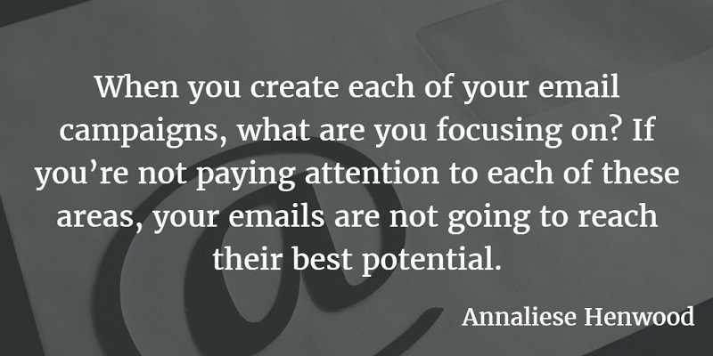 Email marketing campaign upgrades article quote
