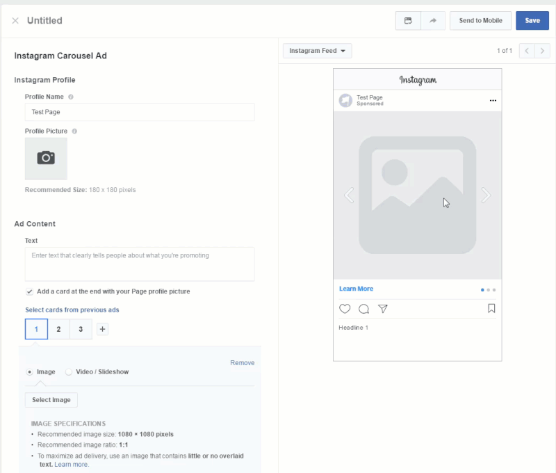 facebook creative hub mockup ad creation