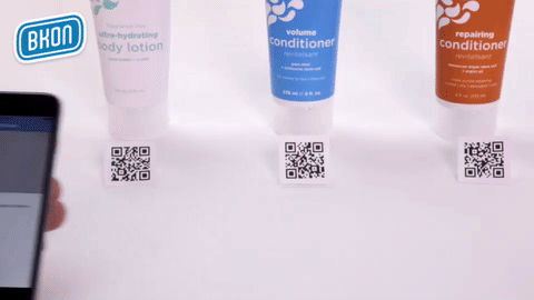 QR codes touchpoint browsing