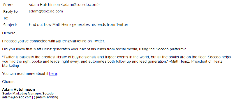 intent-based email campaign tracking influencers