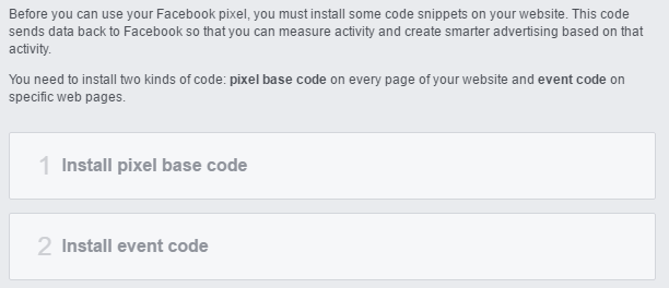 pixel codes from facebook retargeting