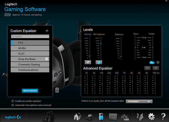 Logitech G533 DTS 7.1 Surround Sound 