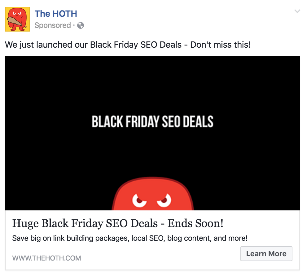BLACK FRIDAY IRRESISTABLE OFFER