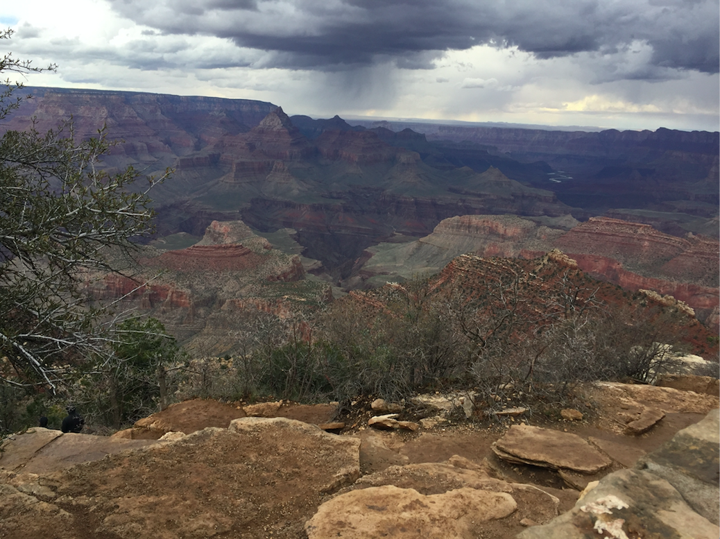 A landscape of the Grand Canyon