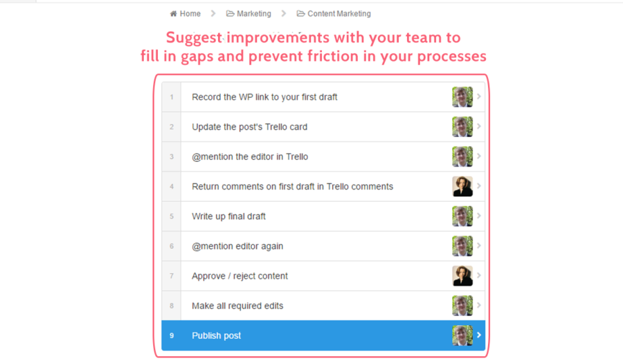 process improvement - improving process