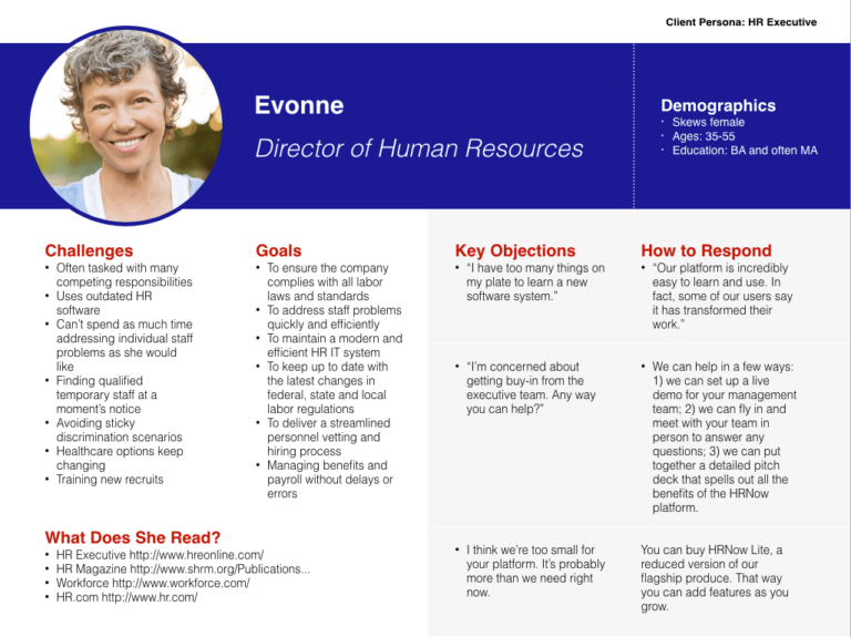 Persona Development for Professional Services Marketers