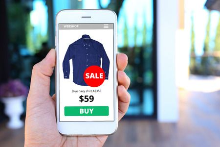 eCommerce Shop through Mobile