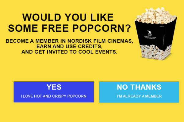 Nordisk Film Cinemas List Building Popup