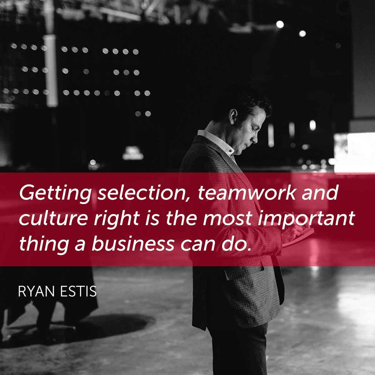 Getting selection right - HR