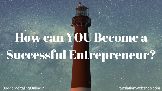 ‘How can YOU Become a Successful Entrepreneur?’ It is easy to start a business, but it is difficult to continue that business successfully for a long period of time. In this blog, you will first find 5 ways to be a successful entrepreneur, which is followed by 5 qualities of a successful entrepreneur. As perseverance is listed as an important quality, this will be examined more closely. Finally, you will find 5 skills that every successful entrepreneur has: http://bit.ly/YouEntSuc