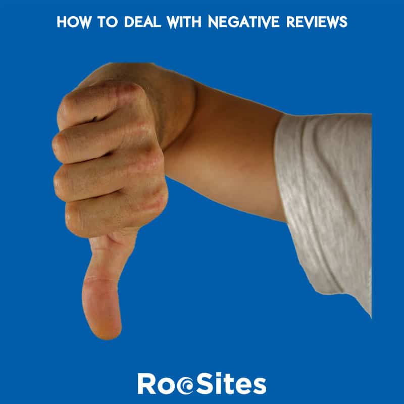 Blog Post: How to deal with negative reviews
