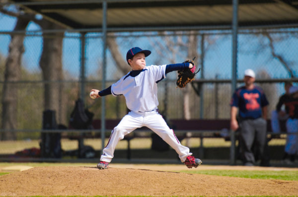 DecisionWise - Little League Pitcher in Process