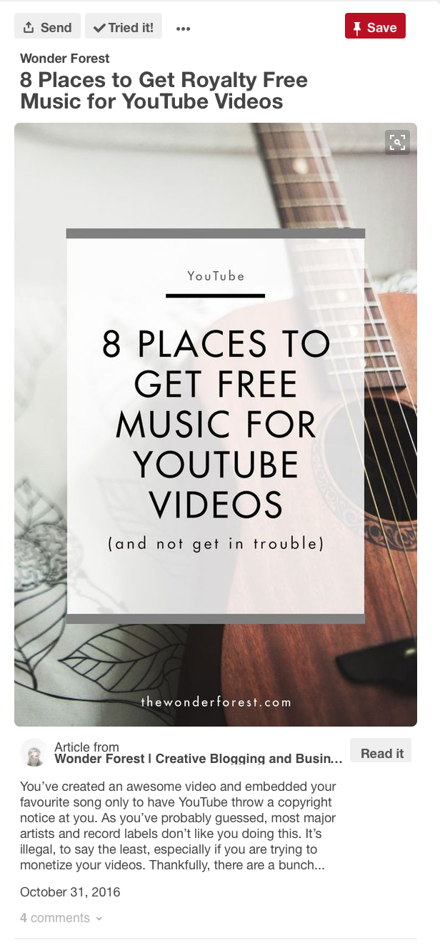 pinterest video marketing
