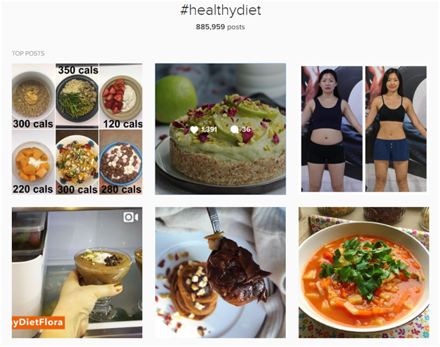 Search results for #healthydiet on Instagram
