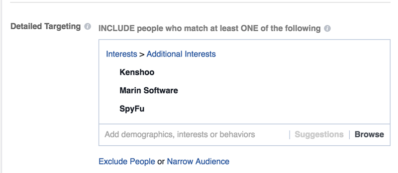 facebook behavior targeting detailed targeting