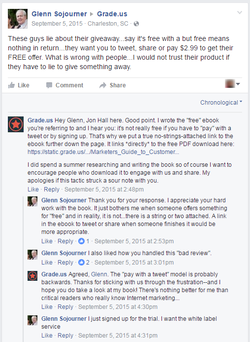 Glenn Sojourner These guys lie about their giveaway (1)