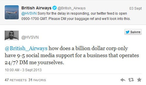 feign empathy british airways