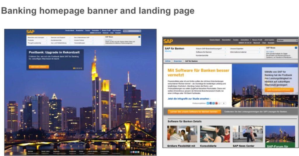 landing page tests personalize by vertical