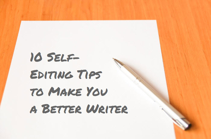 self editing tips