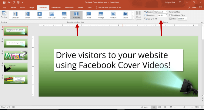 Add Animation to PowerPoint Videos