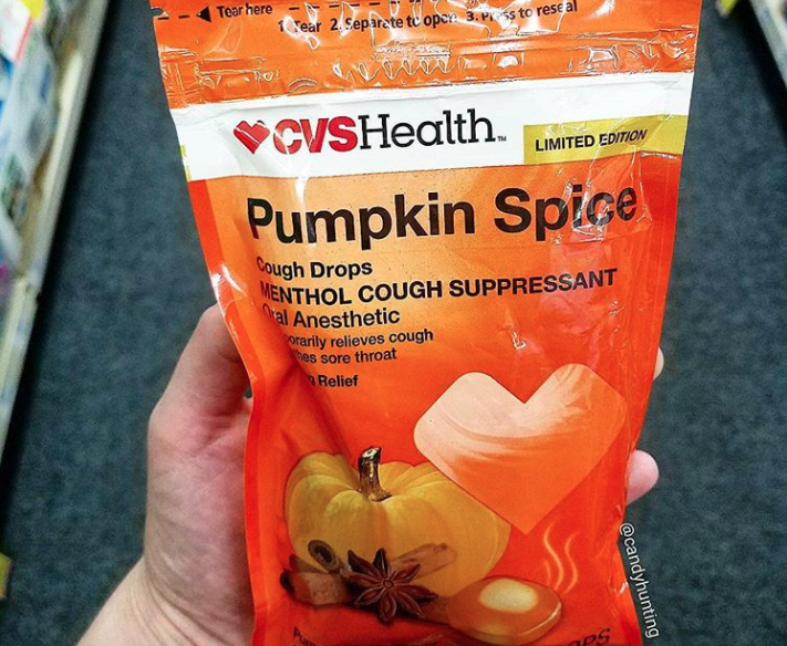 CVS Debuts LimitedEdition Pumpkin Spice Cough Drops