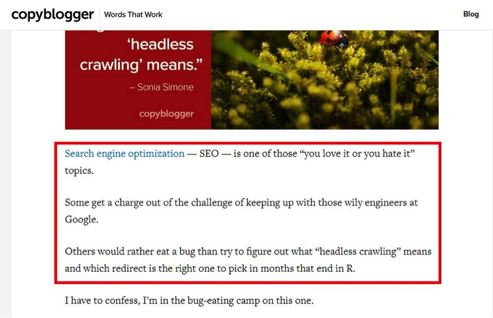 Engage Readers Copyblogger