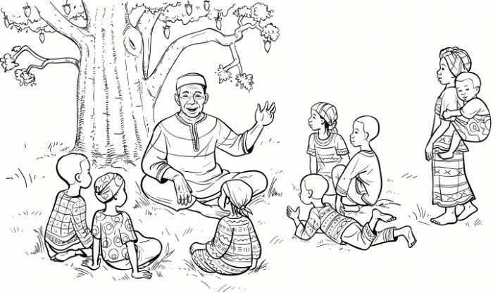 How to write introductions oral storytelling illustration